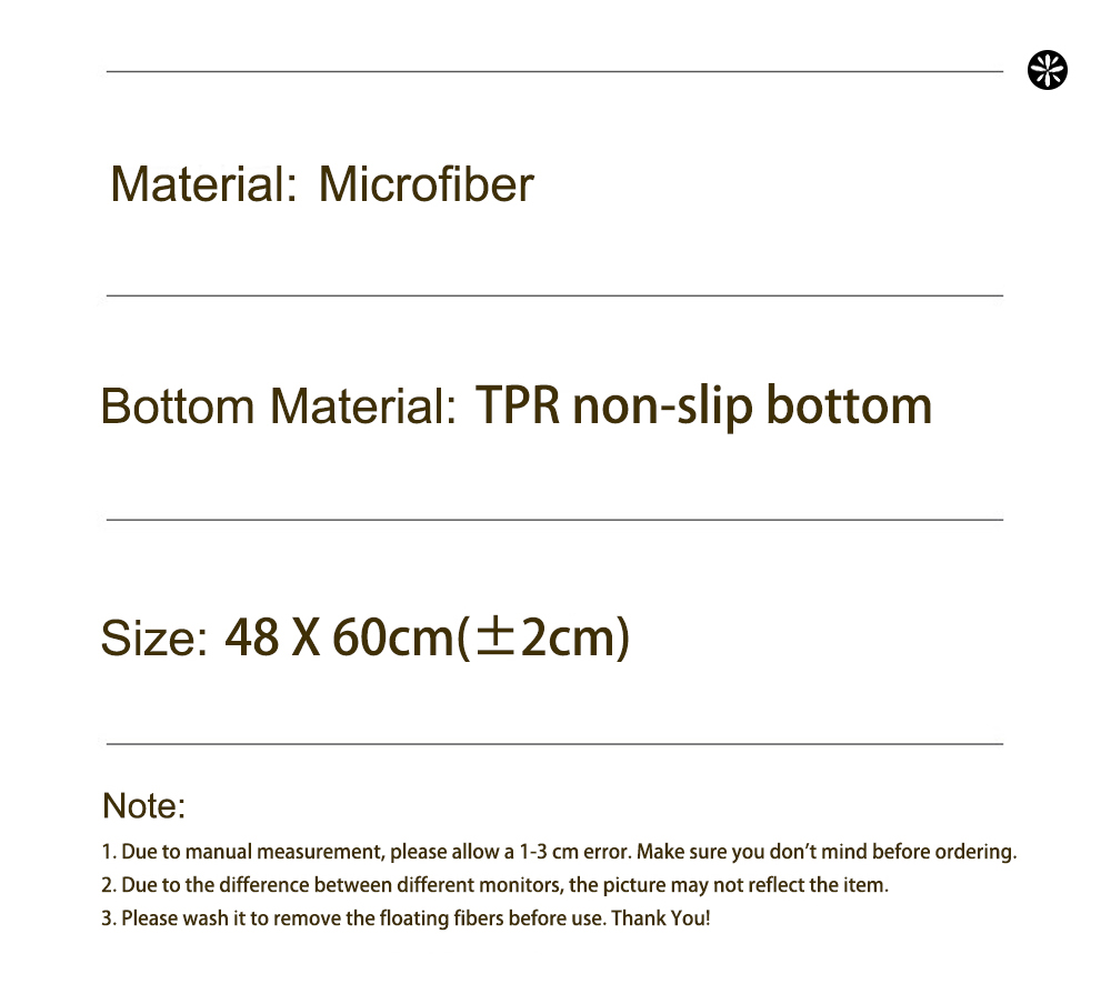 Bathroom Non-slip Fruit Floor Mat -9